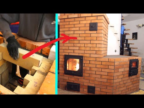 This stove has no equal ! Heating a house of 150 m² ! Saving 50% of firewood