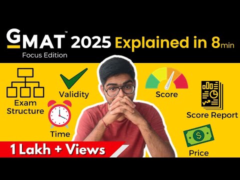 All about GMAT Focus Edition 2025 in 8 minutes | GMAT vs GMAT Focus Edition | Pratik Joshi
