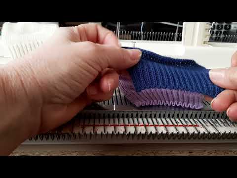 Необычный НАБОР для обычной резинки 1х1 для всех вязальных машин.