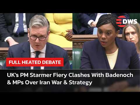 FULL HEATED DEBATE: UK's PM Starmer Fiery Clashes With Badenoch & MPs Over Iran War & Strategy |AC1E