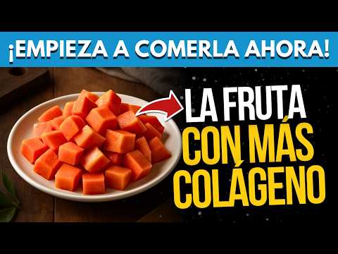 6 FRUTAS para RECONSTRUIR ARTICULACIONES y MÚSCULOS ¡SIN QUÍMICOS!