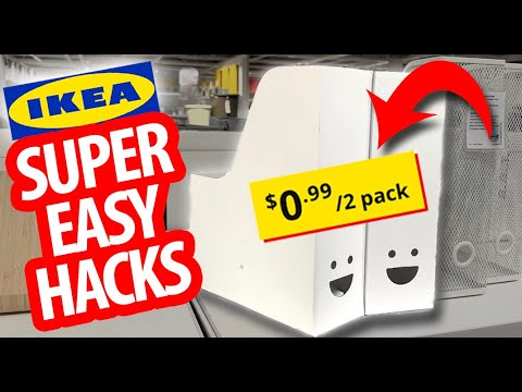 🔥*GENIUS* $1 IKEA Organization HACKS! ✨ NEW high-end ideas Cheaper than Dollar Tree!