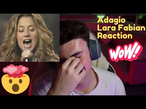Lara Fabian LIVE REACTION - Adagio *INCREDIBLE*