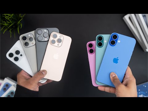 iPhone 16 and 16 Pro - Which Color Should YOU Buy?