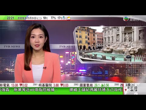 無綫TVB1000一小時新聞｜日本滑雪場發生纜車意外一名澳洲女子死亡｜馬斯克旗下SpaceX與xAI合併 報道指公司計劃今年上市將成歷來最大型新股｜羅馬許願池即日起收取2歐元入場費 以控制遊客數量｜