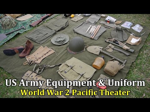 US Army Equipment and Uniform in the Pacific Theater, WW2 | Collector's & History Corner