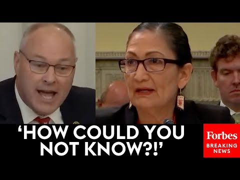 'Do You Understand Why The Statement That You Made Under Oath Is False?': Haaland Confronted By Rep