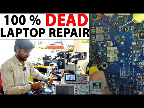 Dead Laptop Repair 100% | Laptop Not Power on solution