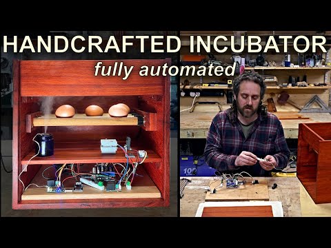 Fully Automated Arduino Egg Incubator | Woodworking Build