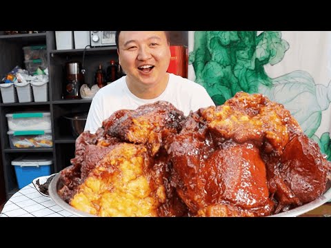 Braised One Pot Beef Knee Bones, Soft and delicious, Not Tired Of Eating | Mukbang