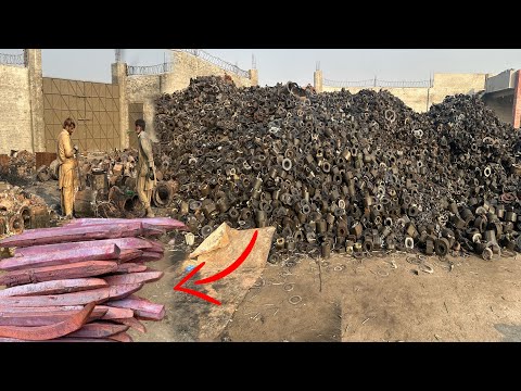 Incredible Method Compressors iron convert into pure Copper 99.9% | How to Iron Turn Into Copper Bar