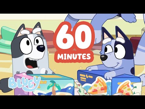 π΄LIVE: Bluey's Family Christmas Moments βΊοΈ π | 1 HOUR of Festive Fun π€© | Bluey