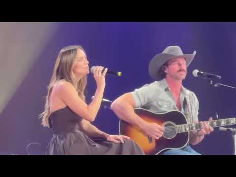 Kat McPhee & Riley Green sing "Don't Mind If I Do" at Grand Ole Opry