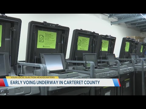 Early voting in full swing in Carteret County
