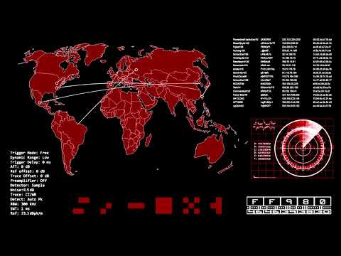 Ophidic Displays: Screen Garbage #2 - 2 Hours of White & Red Garbage