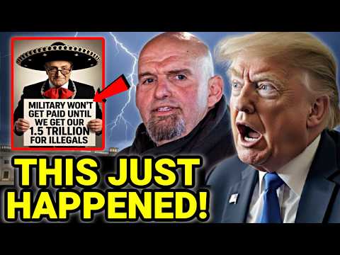 He FELL OUT! Chuck Schumer COLLAPSES Live On TV after Fetterman Just REVEALED his SECRET to Trump