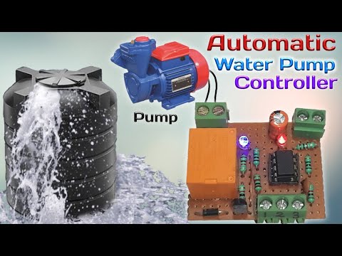 How to Make Automatic Water Pump Controller at Home | Automatic water Pump Controller