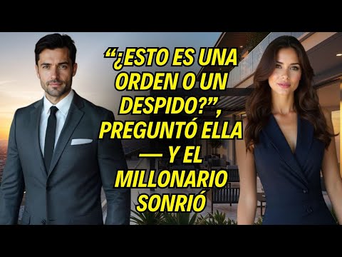 “¿Esto Es Una Orden O Un Despido?”, Preguntó Ella — Y El Millonario Sonrió