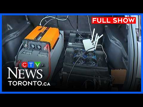 Charges laid after SMS blaster used to send fraudulent texts | CTV News Toronto Noon April 23, 2026
