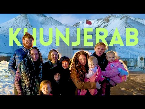 Dangerous DRIVE with 9 kids to the highest paved border in the world!