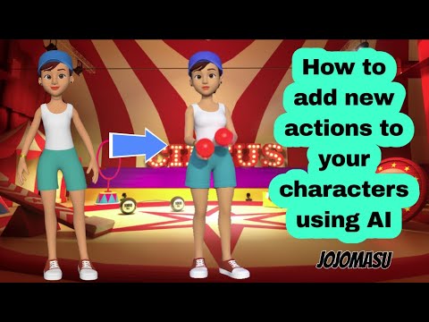 How to add new actions to your characters using AI