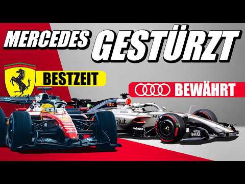 Nach F1 Problemen: Audi schlägt zurück – Hamilton stürzt Mercedes