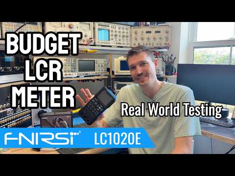 FNIRSI LC1020E LCR Meter | Real Word Testing & Evaluation of Capacitance and Resistance Features
