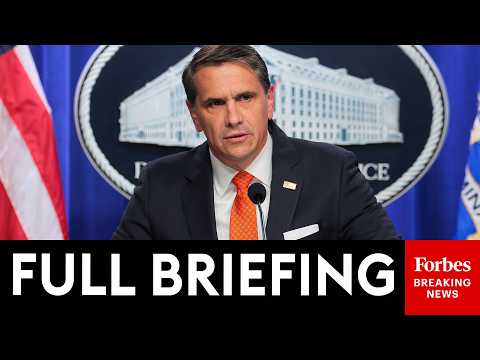 BREAKING NEWS: Acting Attorney General Todd Blanche Holds First Press Briefing After Bondi Firing