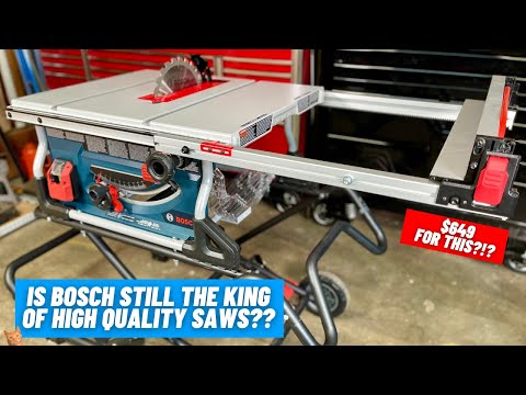 A Worth Replacement To Bosch’s 4100 Series??  ||  Bosch GTS15-10 Table Saw  ||  Full Review
