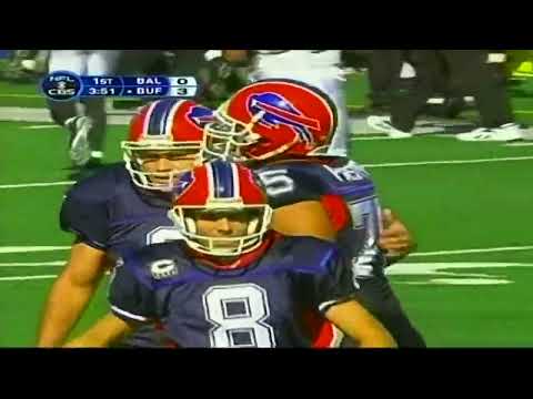 Bills 19 Ravens 14 Full Game Highlights October 21, 2007