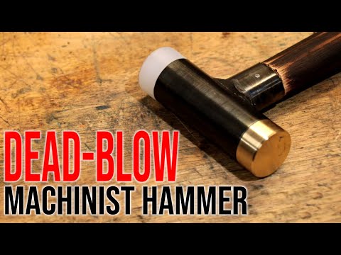 Dead-Blow Machinist Hammer - With Tungsten Carbide