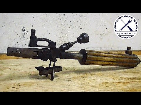 Antique Blowtorch Restoration - with testing!