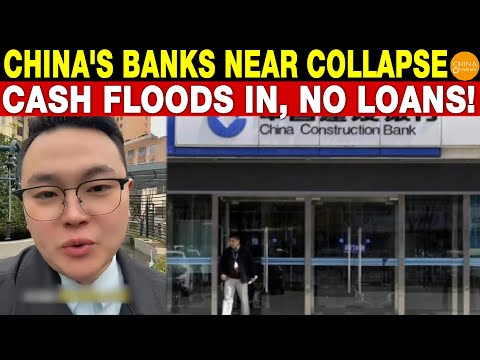 China's Banks Near Collapse! Cash Floods In, No Loans! Zero Rates Ahead?
