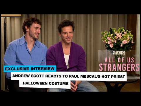 Andrew Scott reacts to Paul Mescal's Hot Priest Halloween costume