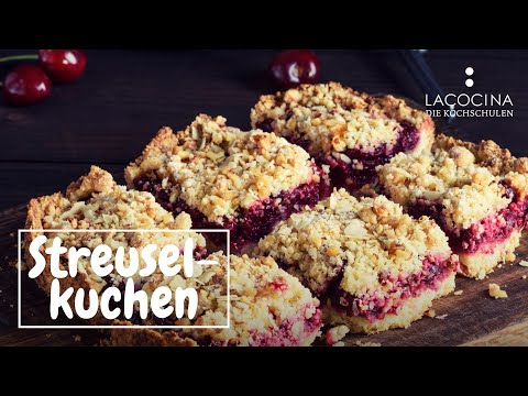 Saftig, knusprig, himmlisch: Kirsch-Streuselkuchen Rezept! | La Cocina