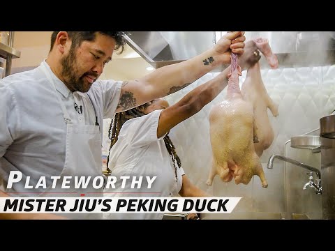 How Michelin-Starred Mister Jiu’s Makes Their Famous Air-Compressed Duck - Plateworthy