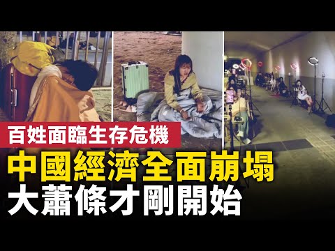 How badly has the Chinese economy collapsed? All industries are experiencing a downturn! An exodu...