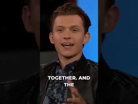 When Tom met Robert #tomholland #robertdowneyjr  #funny #interview