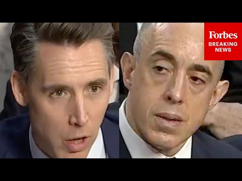 'Do You Consider Yourself A Textualist?': Josh Hawley Questions Controversial Trump Nom Emil Bove