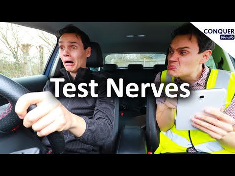 Driving Test Nerves - how to stay calm on your driving test.