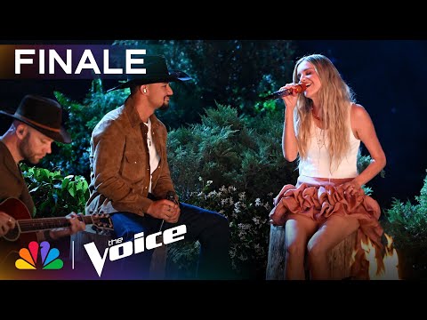 Jaelen Johnston and Kelsea Ballerini Perform "Whiskey Lullaby" by Brad Paisley | Voice Lives | NBC