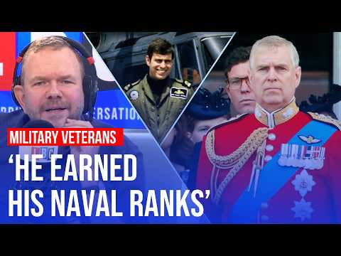 ‘I’m no fan of Andrew, but he should keep his medals’ | Veterans call James O’Brien