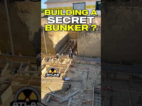 Building a SECRET BUNKER? #atlassurvivalshelters