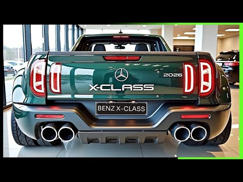 2026 Mercedes-Benz X-Class Revealed | Luxury Pickup with Powerful Engine Premium Interior & Advanced