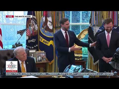 FULL EVENT: President Trump Signs an Executive Order with VP Vance - 03/16/26