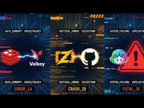 Goodbye GitHub (Zig is leaving), Disaster in Redis and SDI Alert