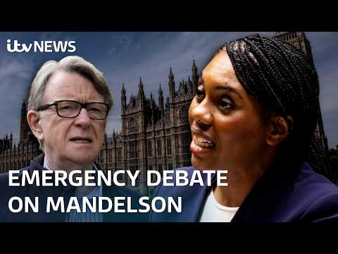 WATCH IN FULL: MPs hold emergency debate over Mandelson vetting scandal