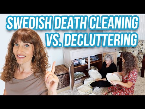 Swedish Death Cleaning vs. Decluttering