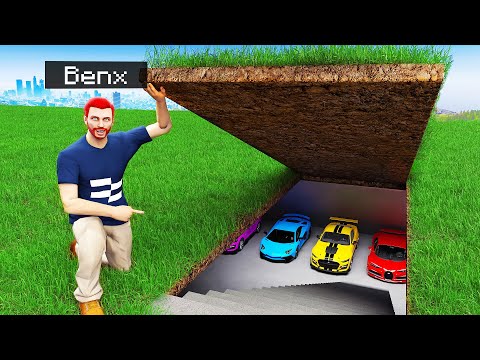 ICH ZEIGE meinen FREUNDEN eine 1.000.000$ GEHEIM BASIS! - GTA 5