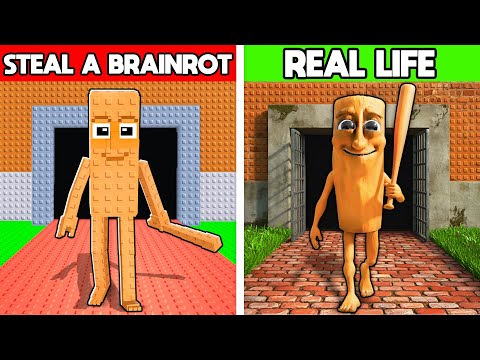 Steal A Brainrots in REAL LIFE!